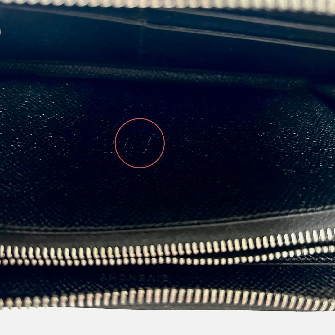 GIVENCHY(ジバンシー) 長財布 黒 ラウンドジップ