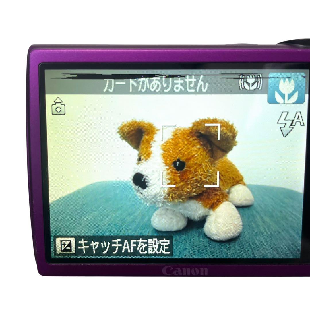Canon IXY 600F パープル 付属品多数 オールドコンデジ