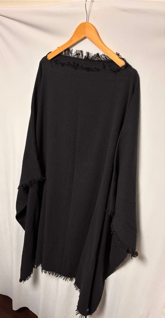 宮下着 soloist. 15ss sg.0247 シルクコットン ポンチョ