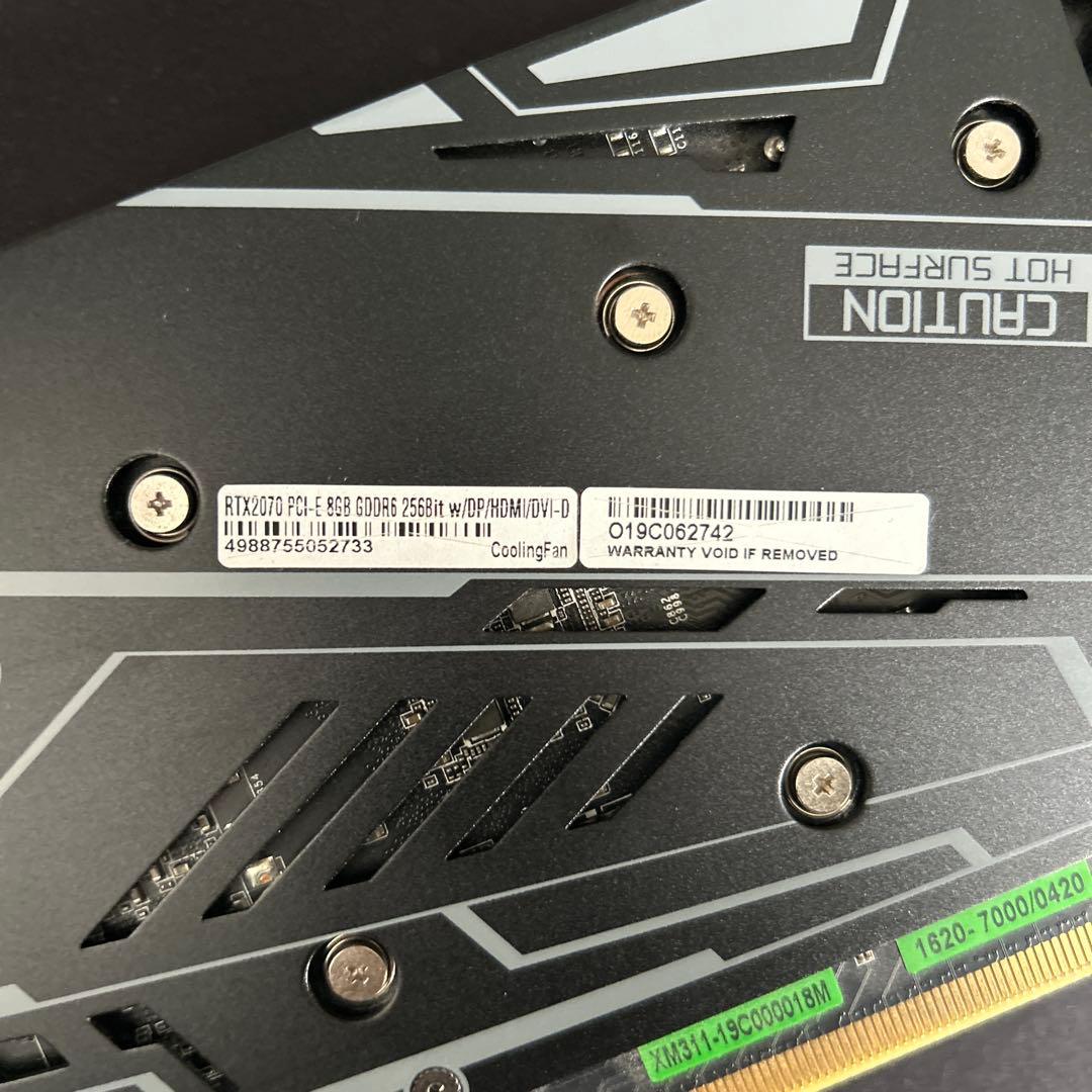 GALAX GeForceRTX2070 8GB グラフィックボード