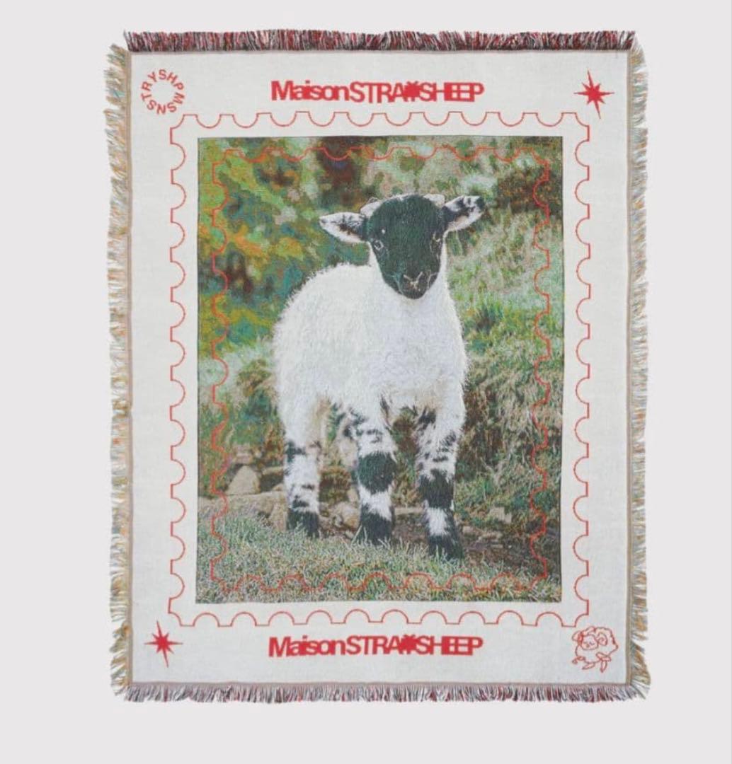 【新品・未使用】MAISONSTRAYSHEEP STRAYSHEEP RUG