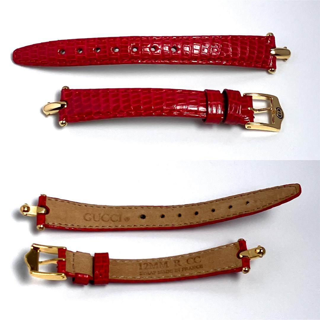 【新品電池/稼働】グッチ チェンジベルト付き 腕時計 レディース クォーツ