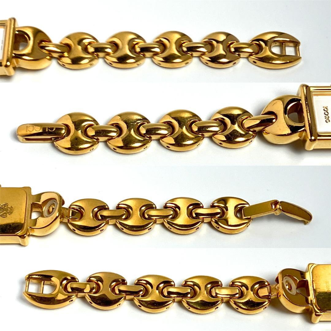 【新品電池/稼働】グッチ チェンジベルト付き 腕時計 レディース クォーツ