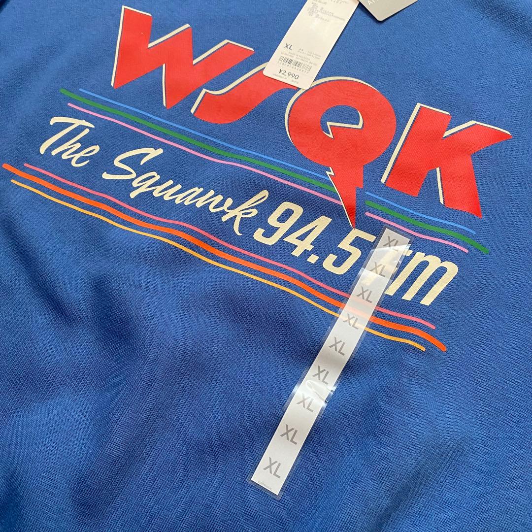 GU ストレンジャーシングス WSQK トレーナー ブルー XL 新品