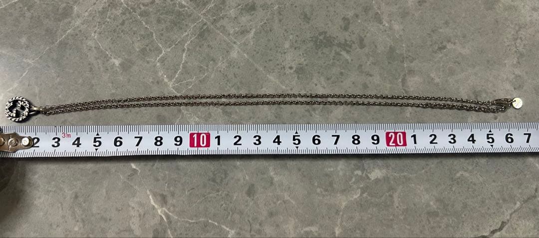 GUCCI グッチ　インターロッキングペンダント ネックレス