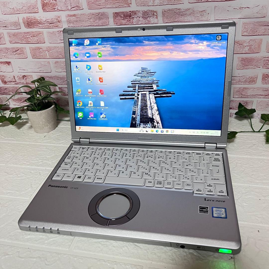 美品 SSD256GB★CF-SZ5 i5-6200U カメラ ノートPC109