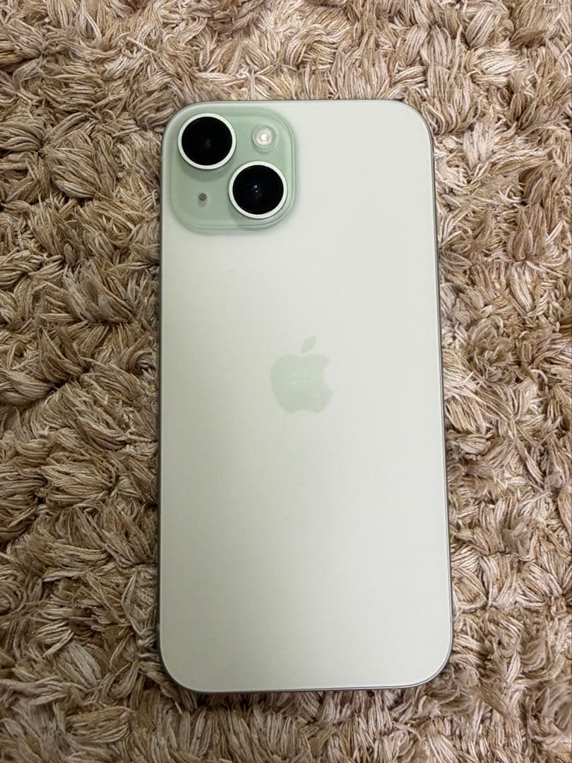 iPhone 15 128GB ミントグリーン