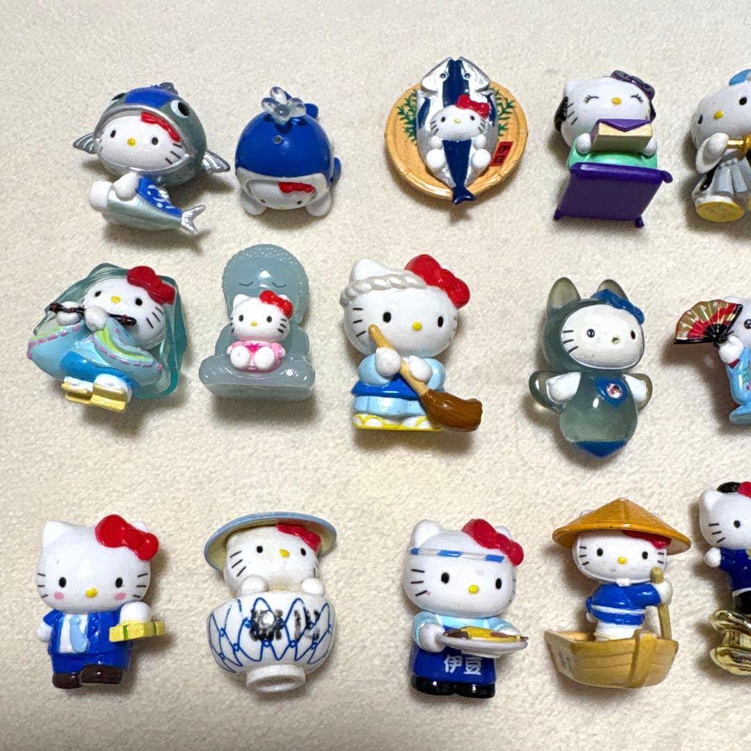 ご当地キティ　まとめ売り　ファスナーマスコット24個　限定　金具なし