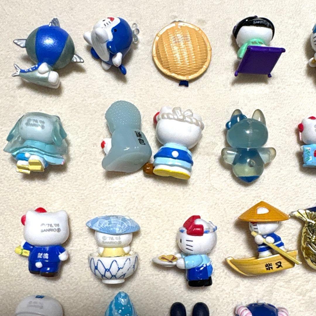 ご当地キティ　まとめ売り　ファスナーマスコット24個　限定　金具なし