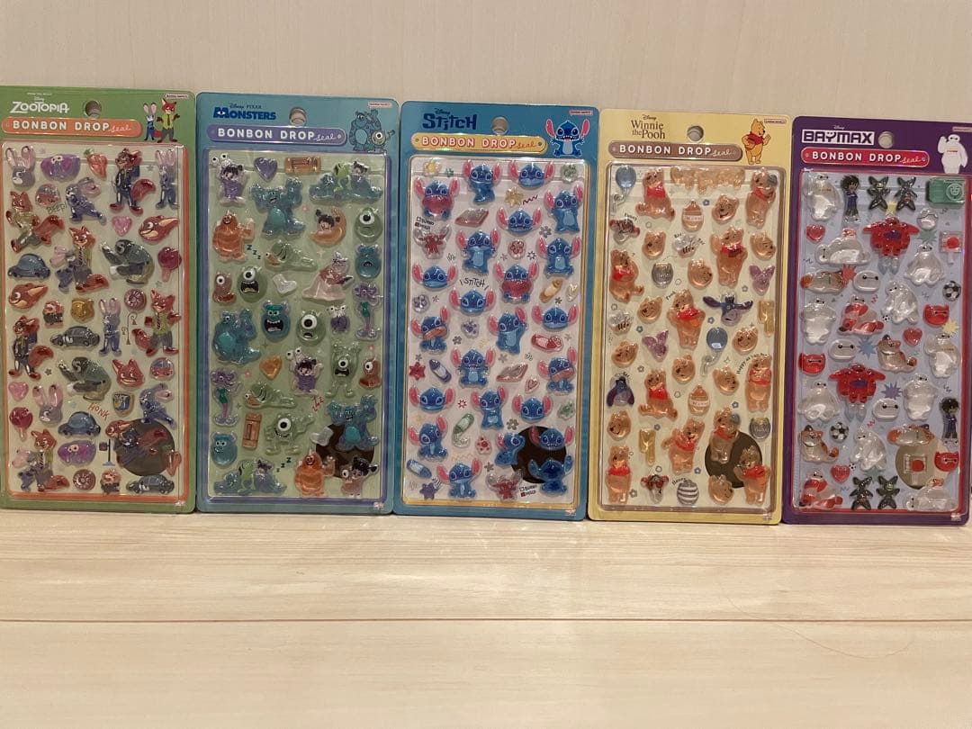 【正規品】ボンボンドロップシール　ディズニーBONBON DROP シール