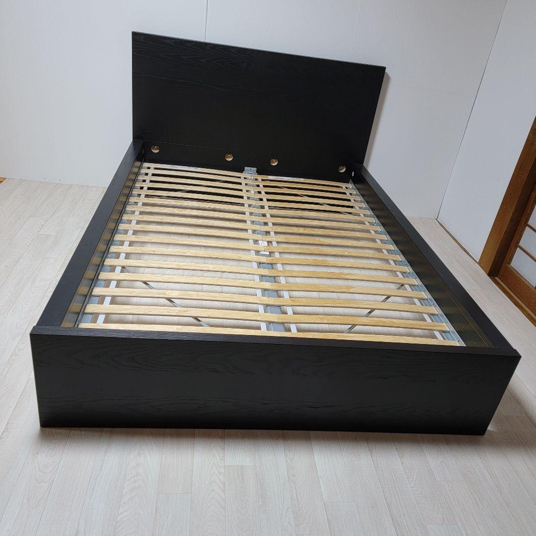 定価:56,990円 ikea malm 収納4個付 ダブルベッド