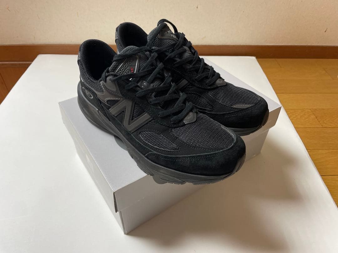 New Balance U990BB6 トリプルブラック 28.0