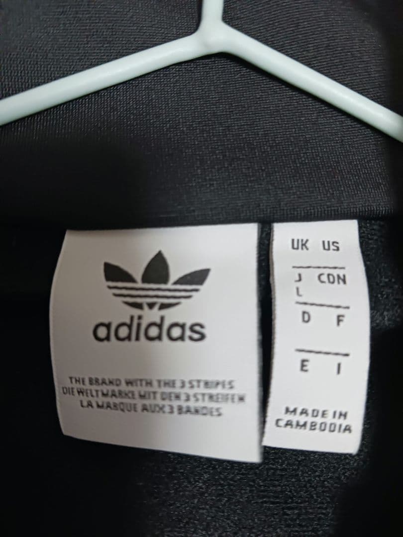 未使用 adidas ファイヤーバードトラックジャケット ブラック