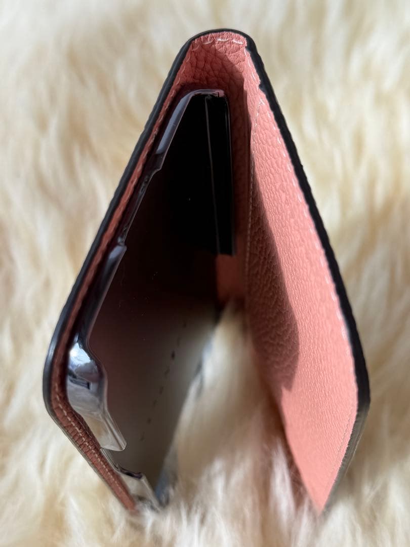 ボナベンチュラ iPhone Air バックカバーケース シュリンクレザー