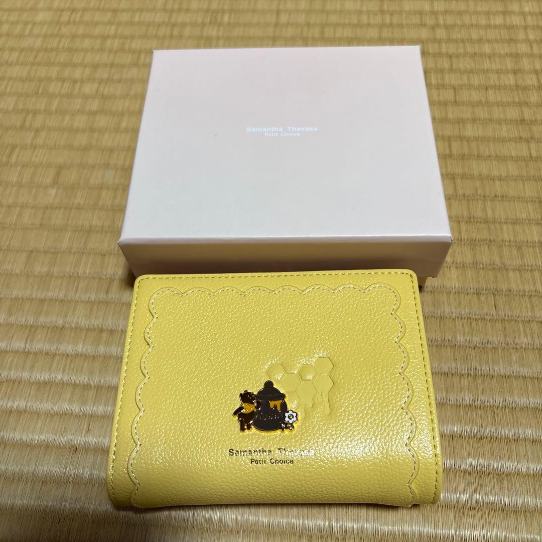 サマンサタバサプチチョイス　くまのプーさん　折財布