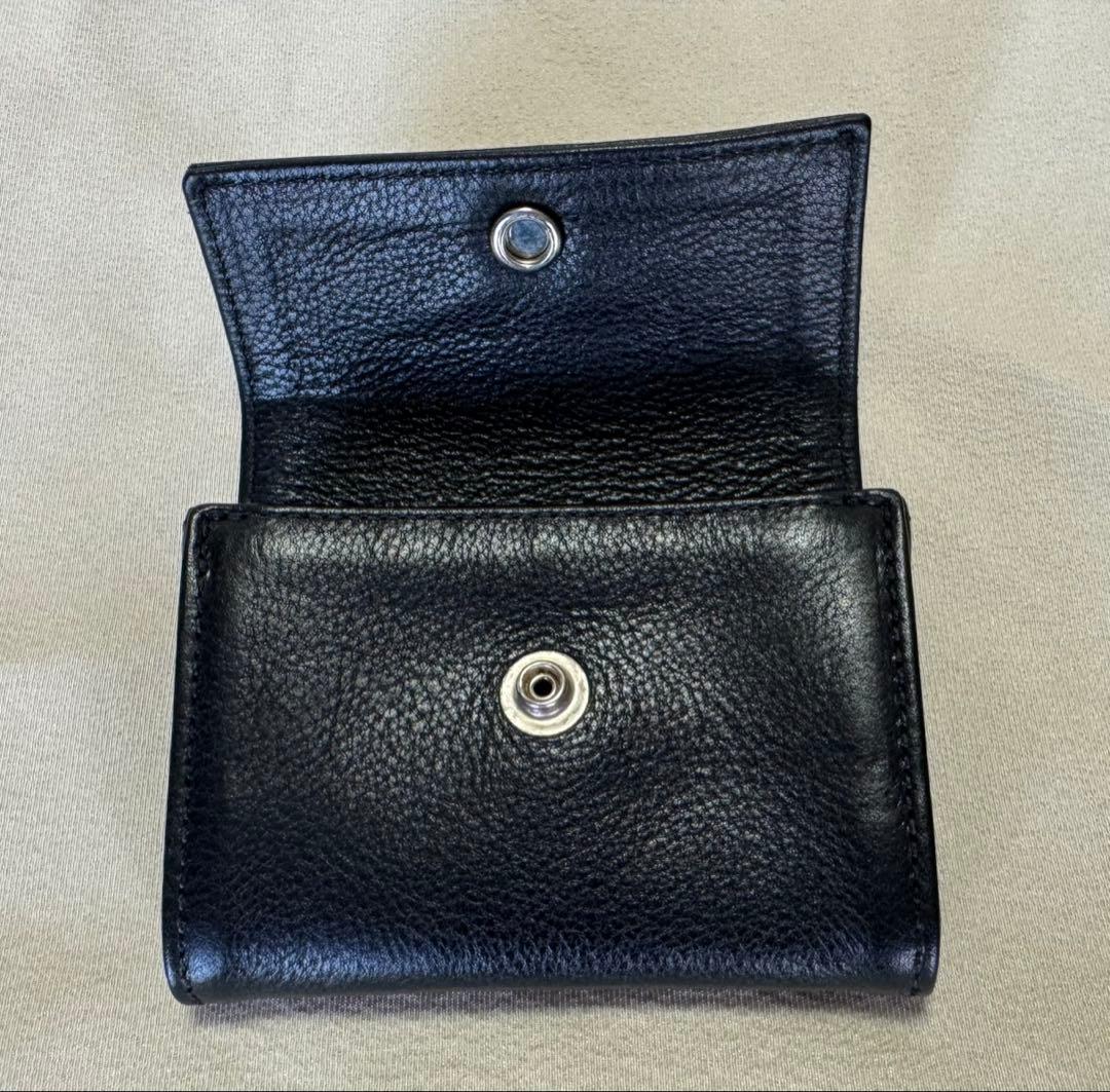 【新品 未使用】クロムハーツ　タイニー ウォレット 財布 ケース レザー