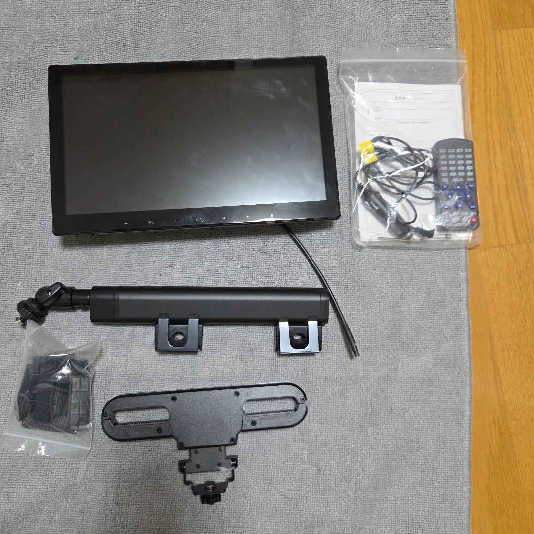 あ*。様 ヘッドレストモニター 13.3インチ DVDプレイヤー 後部座席モニタ