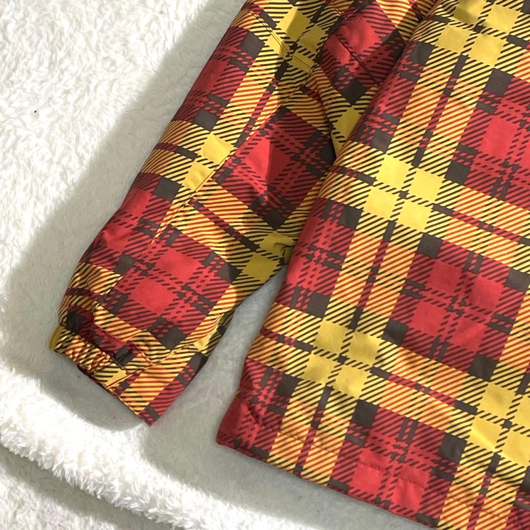 ＢＵＲＴＯＮ　スノーボードウェア　ジャケット　チェック柄　中綿入り　Ｌ　バートン