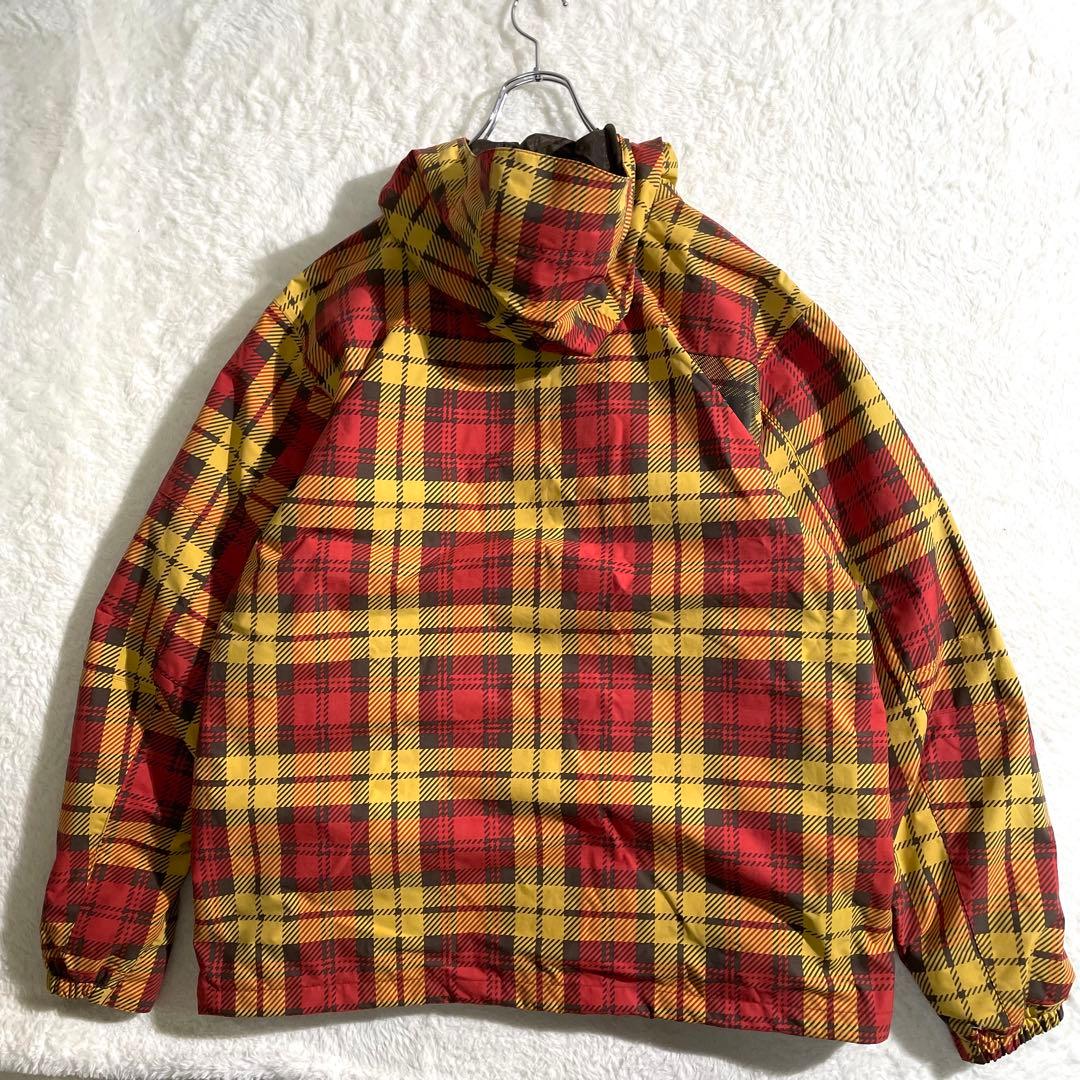 ＢＵＲＴＯＮ　スノーボードウェア　ジャケット　チェック柄　中綿入り　Ｌ　バートン