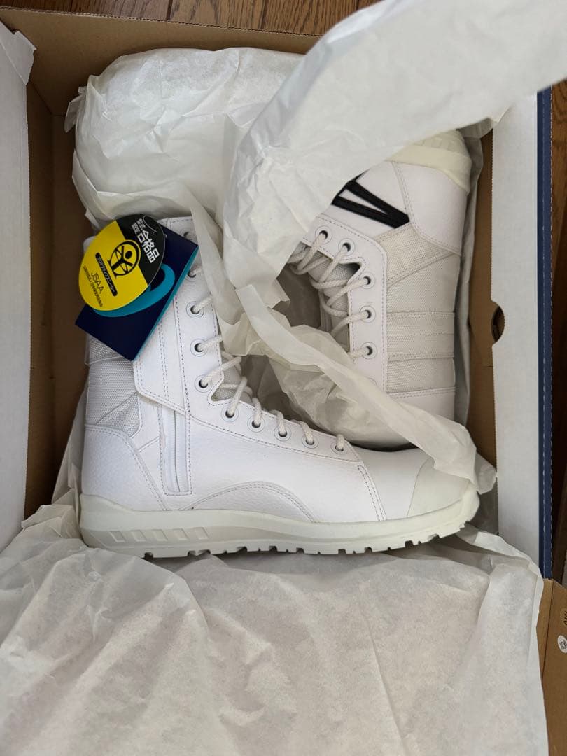 ASICS ホワイト安全靴 winjob cp402