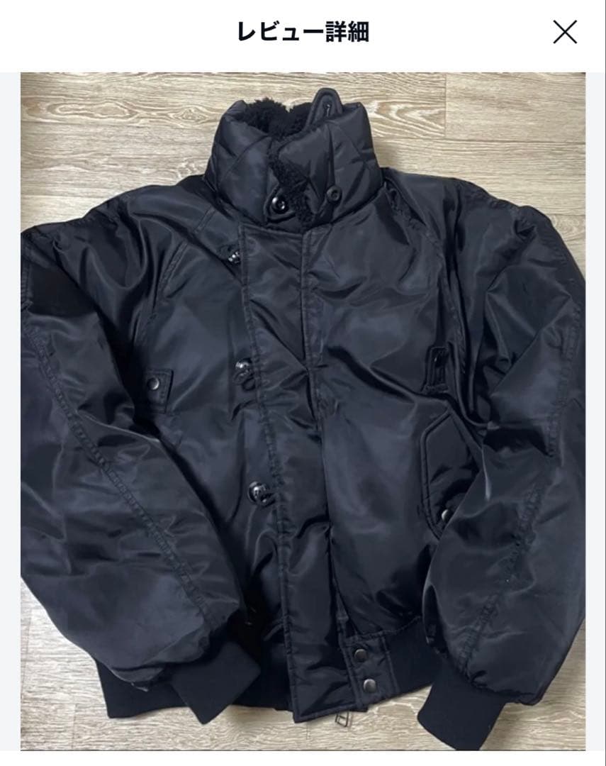 MUSINSA 1950 N2B ミリタリーショートパーカー