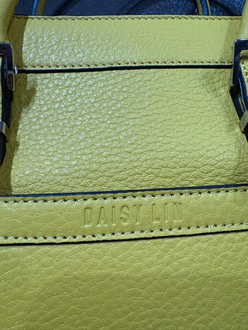 フォクシーＤＡＳＹＬＩＮＦＯＸＥＹ黄イエローハンドバッグショルダー34825