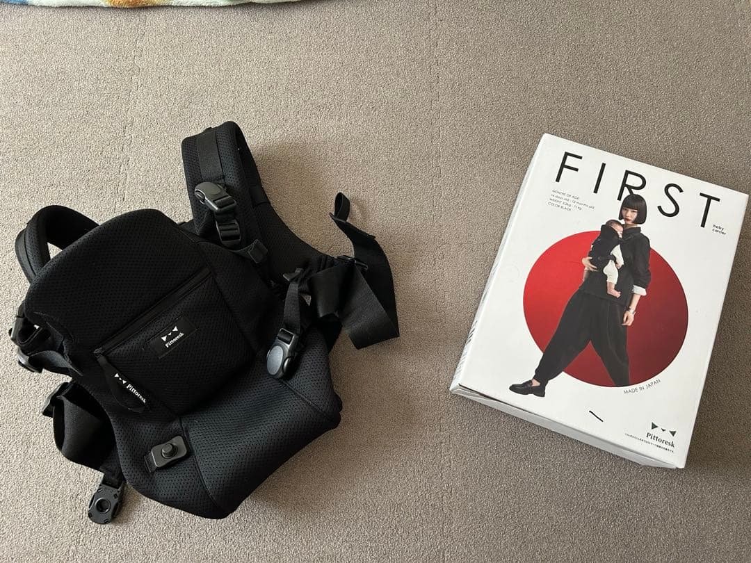 ろ*ぃ様 メッシュ生地 抱っこ紐 ブラック