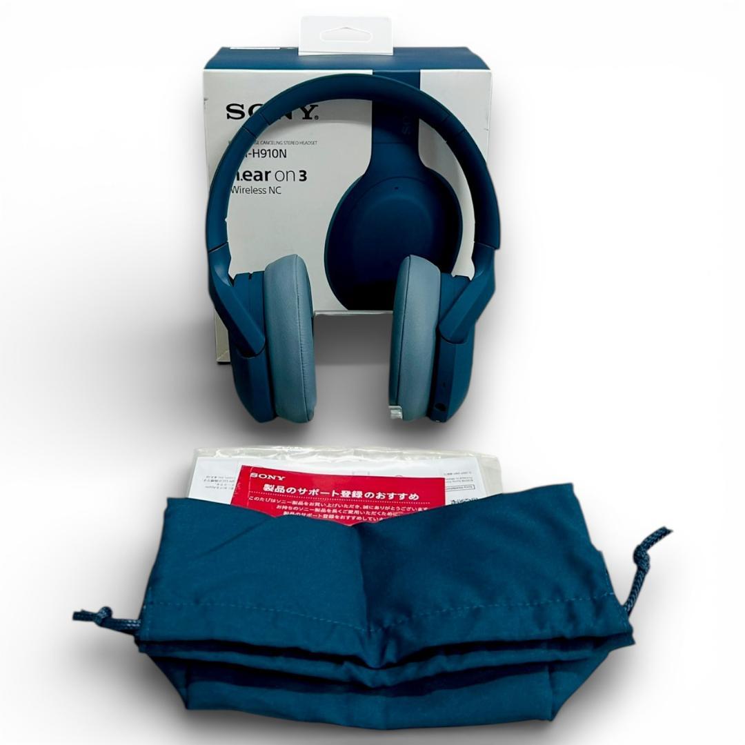 ★未使用品★極美品 SONY WH-H910N ワイヤレスヘッドホン 234
