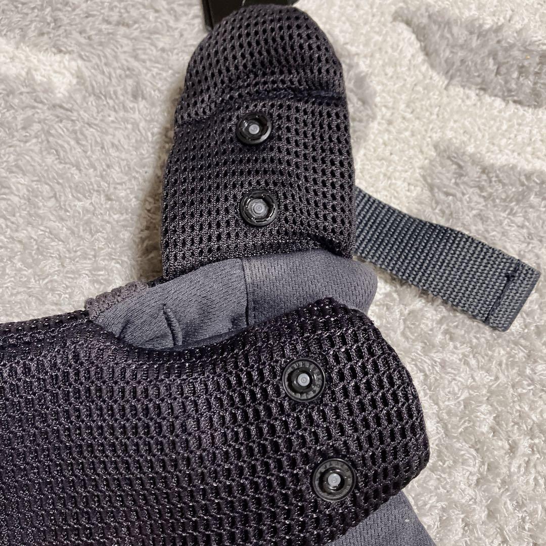 アップリカ　ラクリス　ダークグレー　抱っこ紐　赤ちゃん　新生児