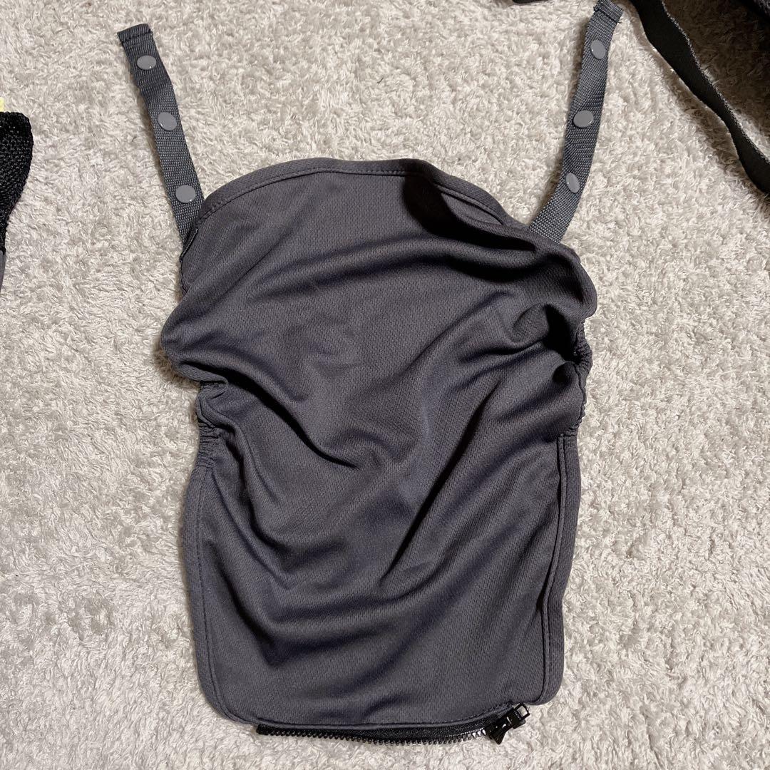 アップリカ　ラクリス　ダークグレー　抱っこ紐　赤ちゃん　新生児