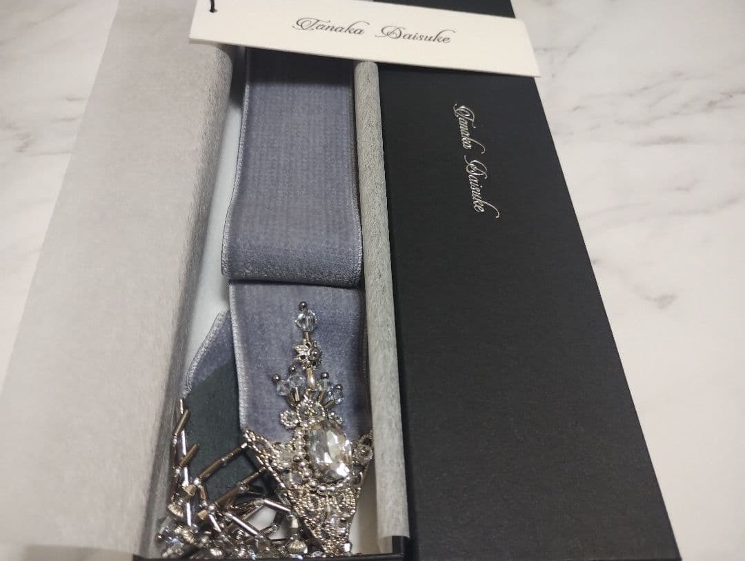 tanakadaisuke ベルベットリボン　Lavender gray