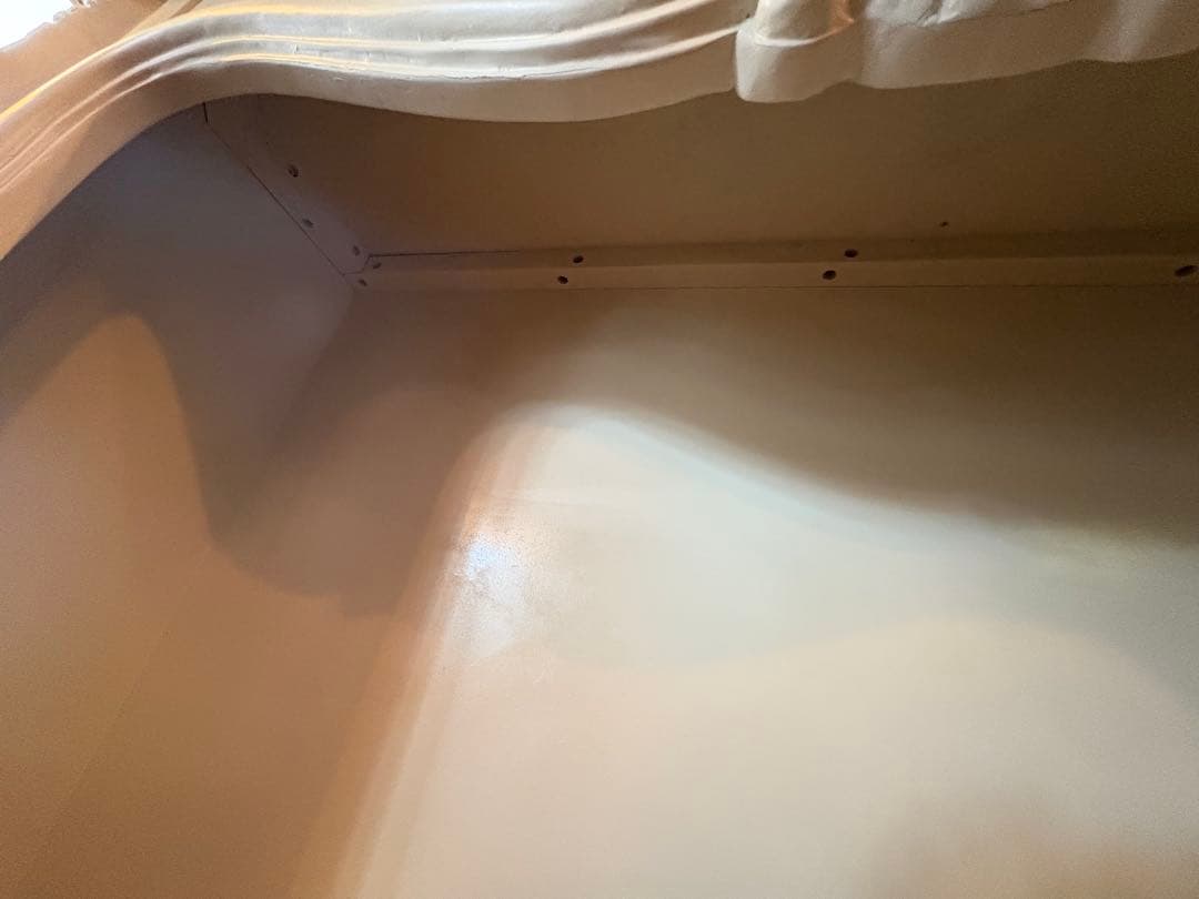 マントルピース アイボリー　フレンチ ロココ調