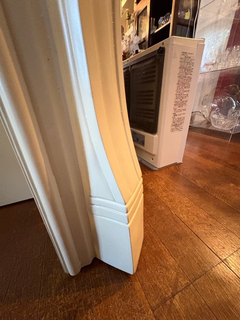 マントルピース アイボリー　フレンチ ロココ調