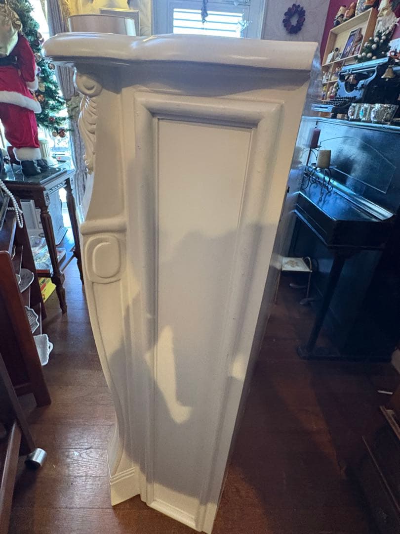 マントルピース アイボリー　フレンチ ロココ調