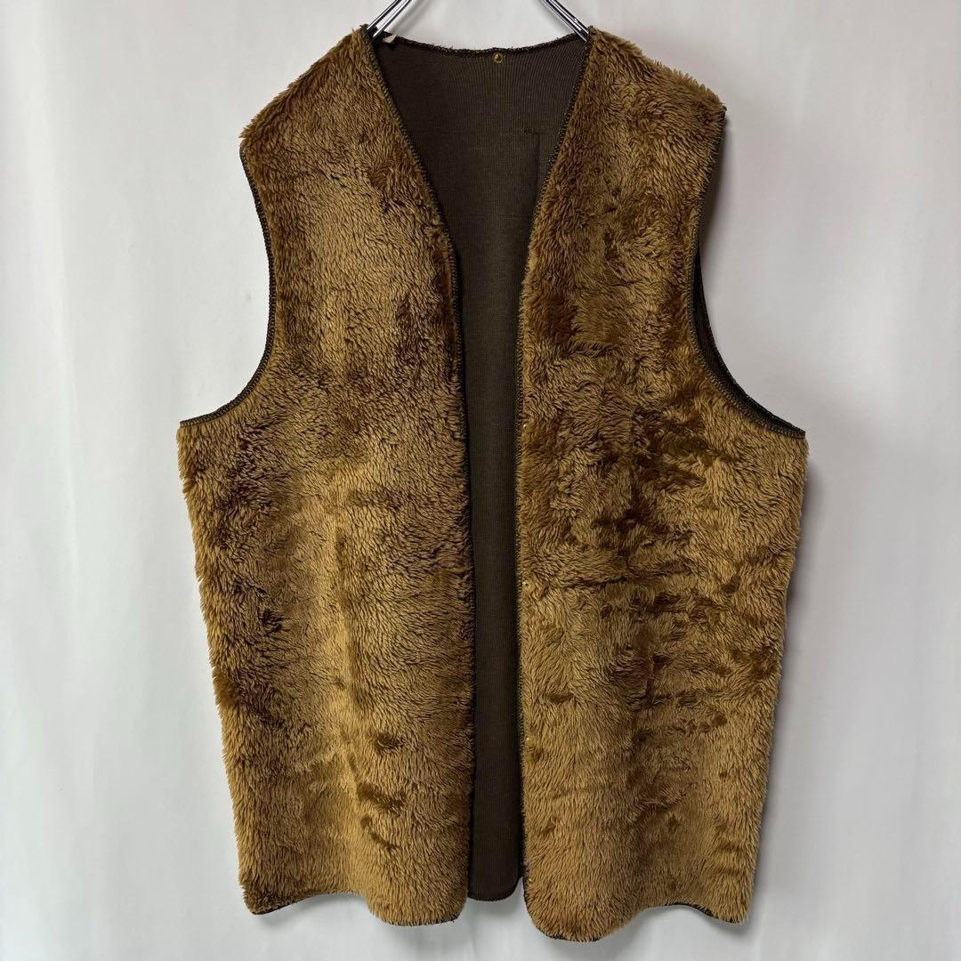 イングランド製　バブワー　Barbour　ライナーベスト　ファーベスト　古着