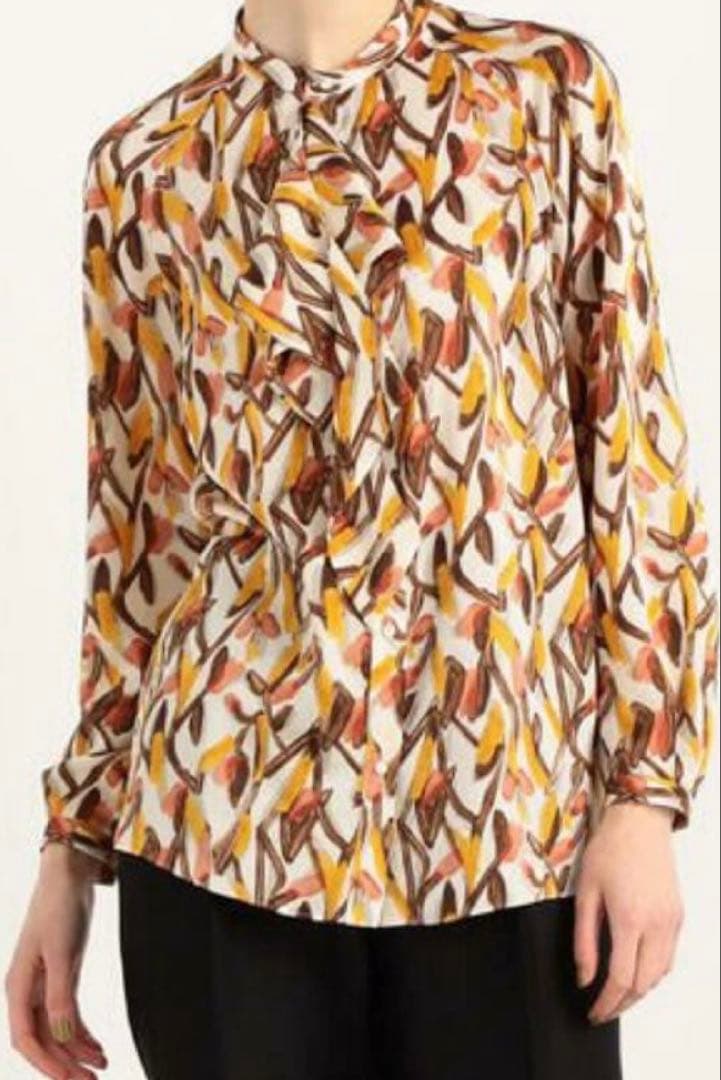 TOMORROWLAND ボウタイブラウス