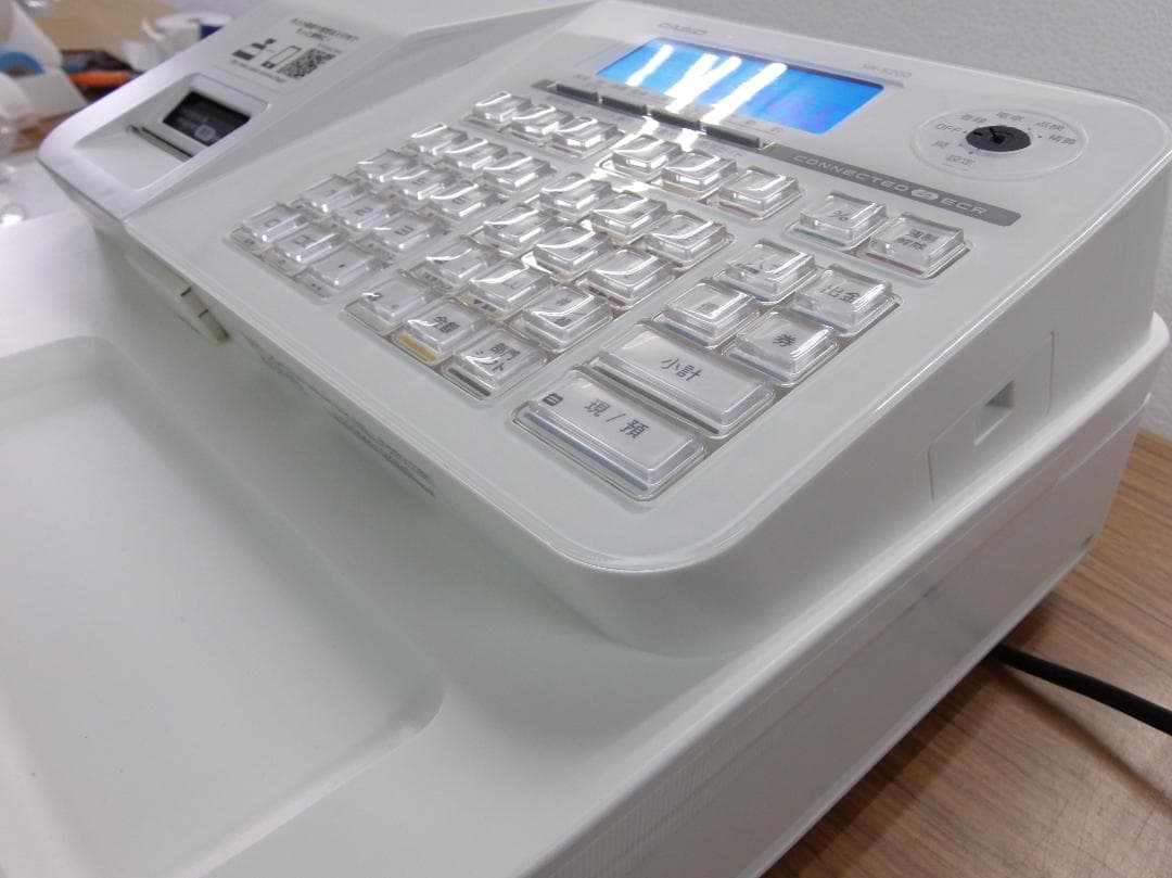 美品 21年製 設定無料 CASIO SR-S200 レジスター 250702