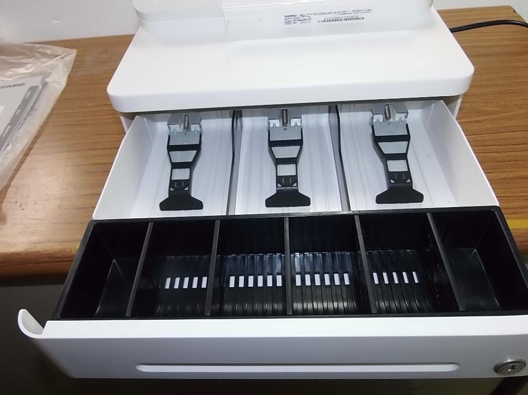 美品 21年製 設定無料 CASIO SR-S200 レジスター 250702