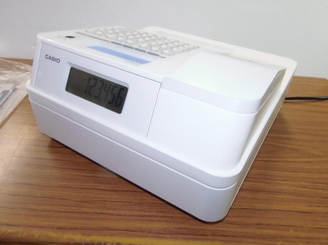 美品 21年製 設定無料 CASIO SR-S200 レジスター 250702