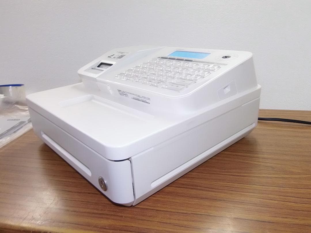 美品 21年製 設定無料 CASIO SR-S200 レジスター 250702