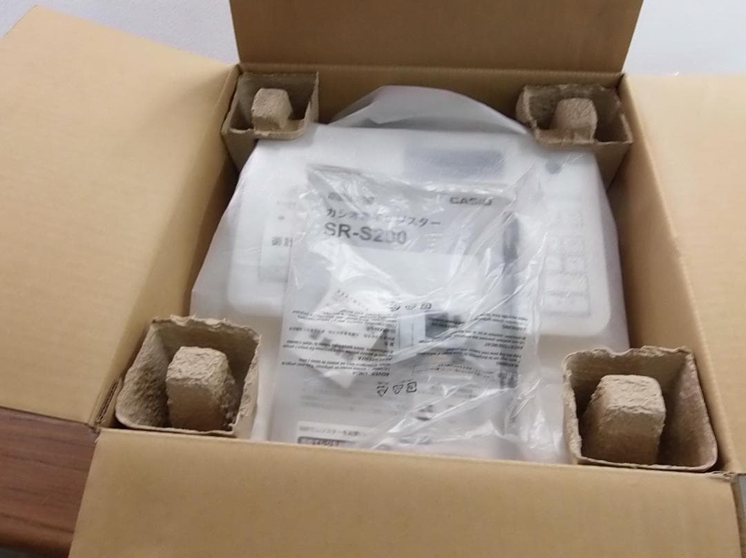 美品 21年製 設定無料 CASIO SR-S200 レジスター 250702