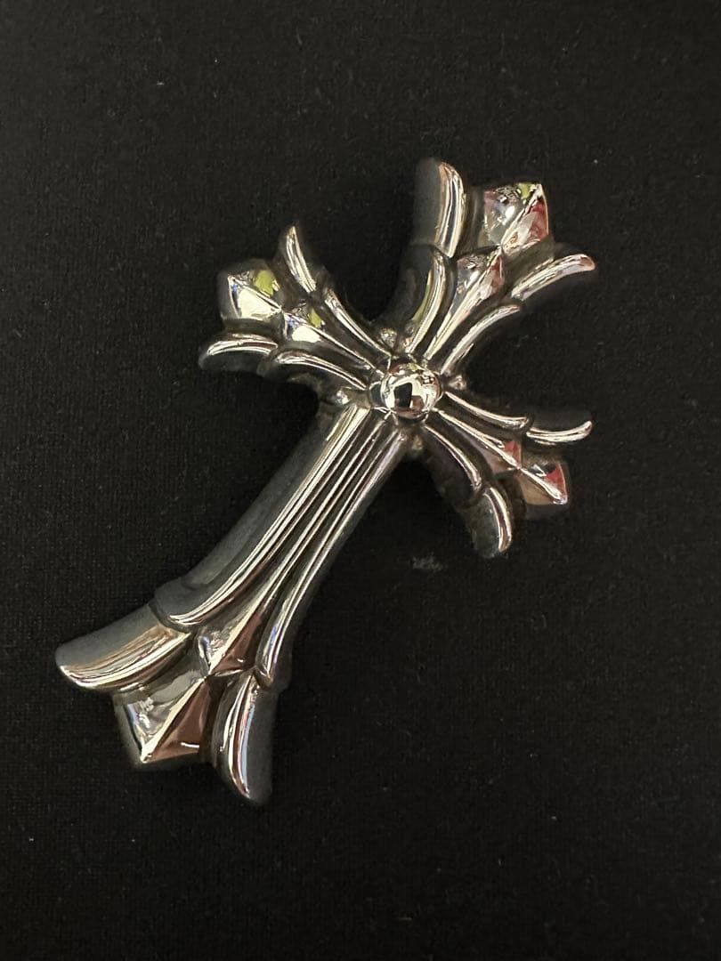 クロムハーツ DBL CH CRS LRG/ラージダブルCHクロス ペンダント