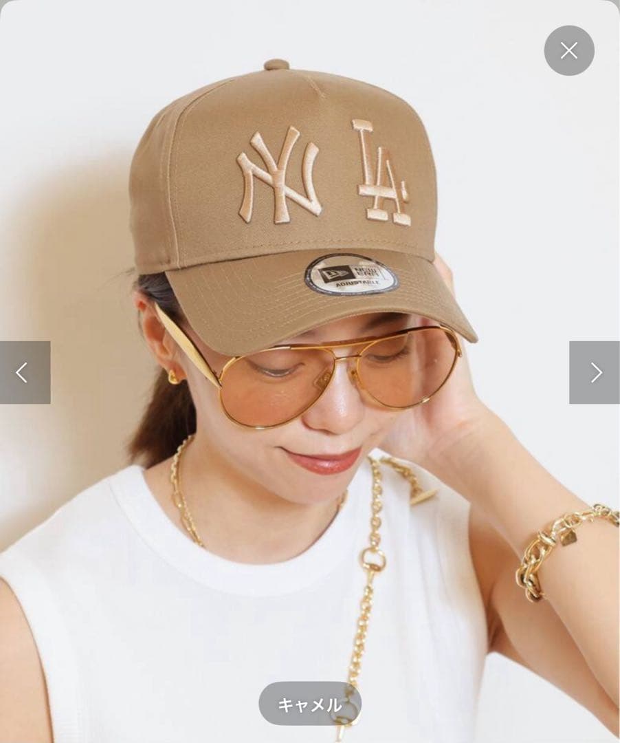 【NEW ERA/ニューエラ】9FORTY DOUBLE LOGOキャップ