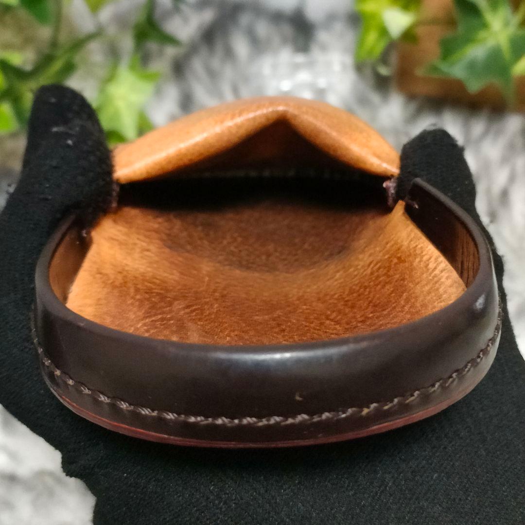 ガンゾ ケース ブラック コードバン レザー GANZO 小銭入れ 革黒