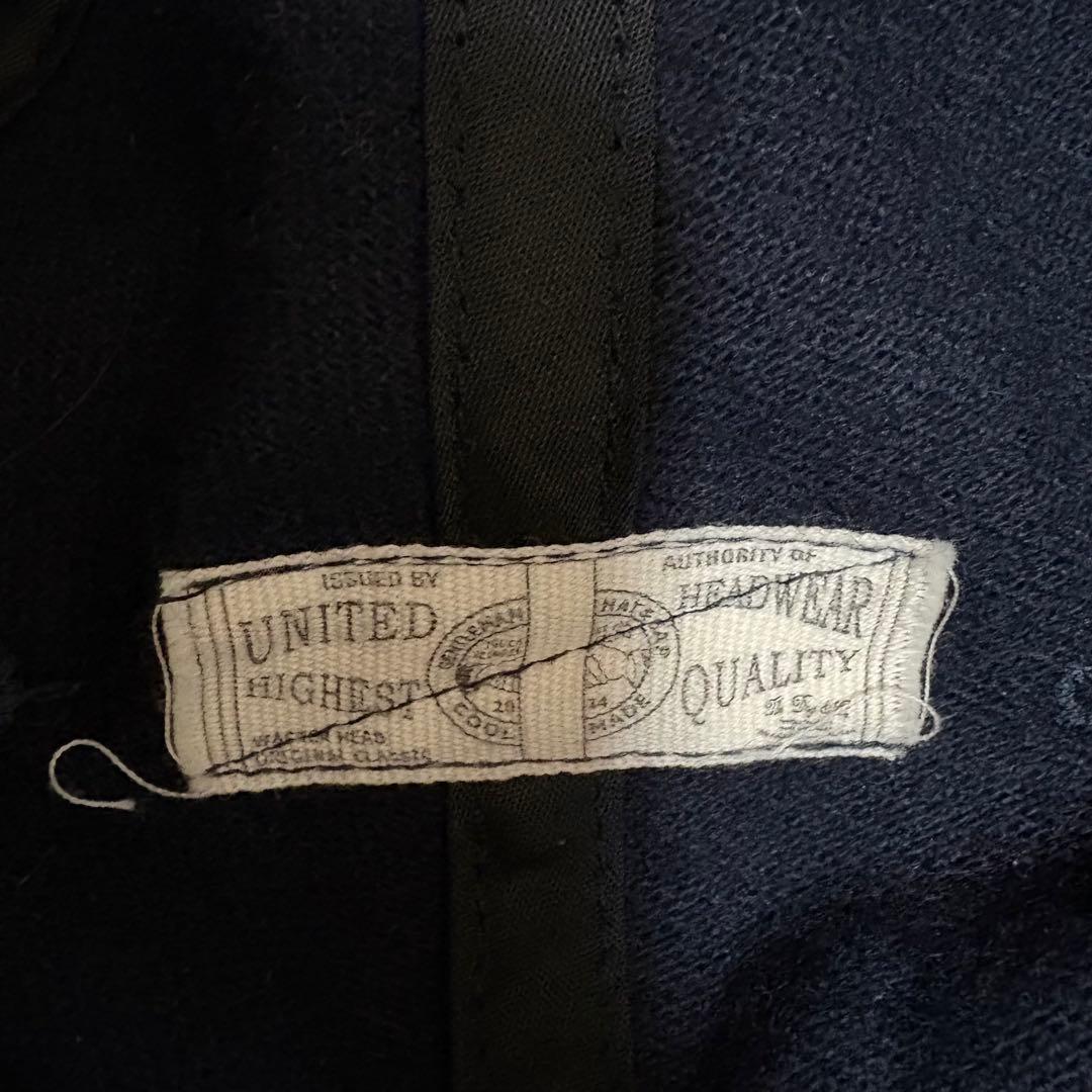 THE H.W.DOG&CO ベースボールキャップ　ネイビー