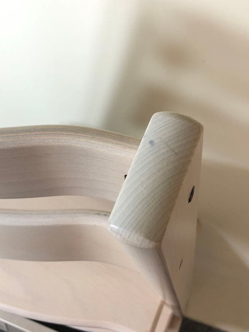 【組み立てたまま発送】美品! ストッケ トリップトラップ ホワイトウォッシュ