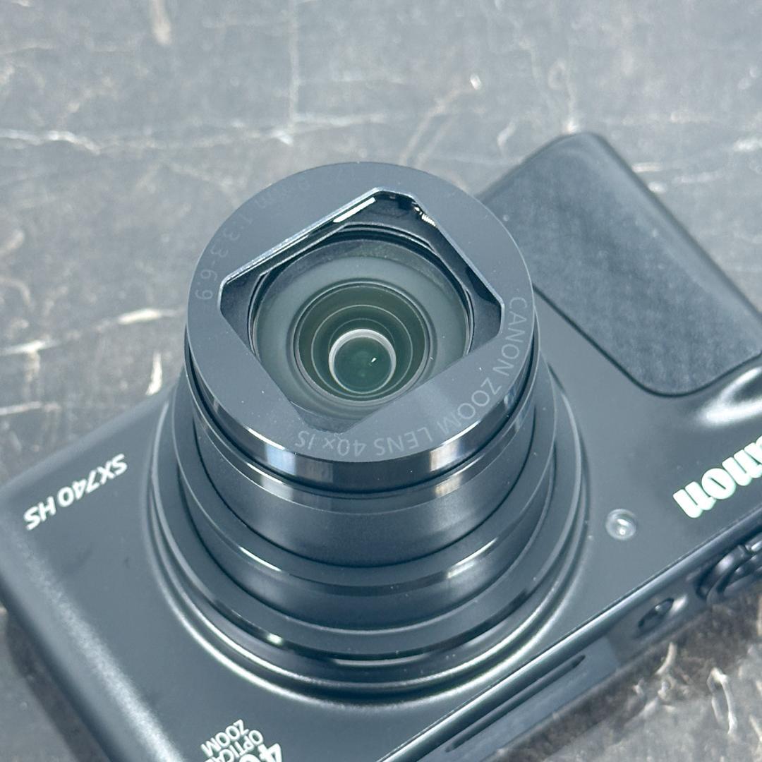 【超美品】Canon PowerShot SX740 HS ブラック◯
