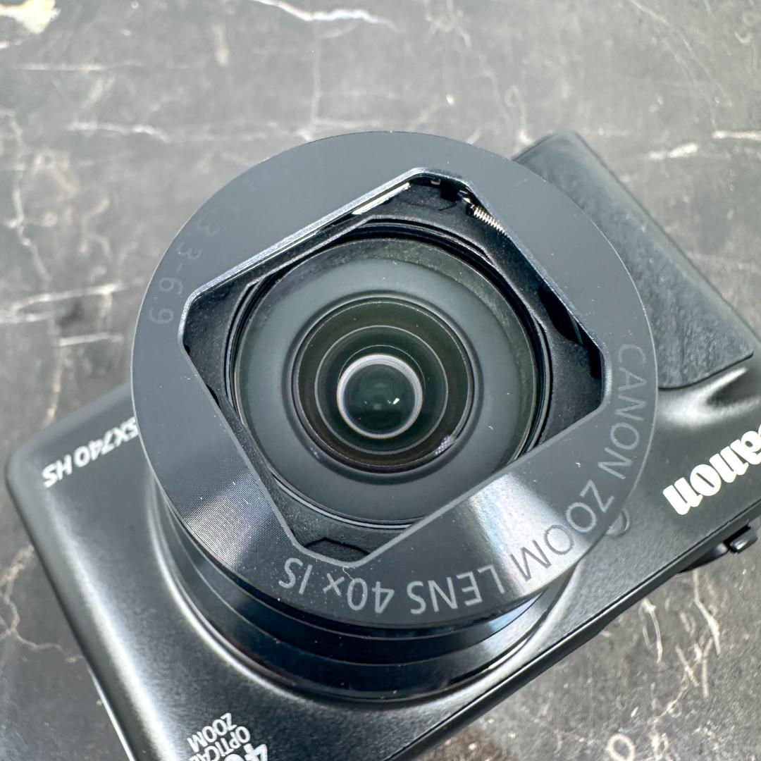 【超美品】Canon PowerShot SX740 HS ブラック◯