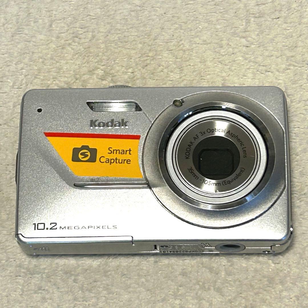 【極美品】コダック Easyshare M340 シルバー コンデジ デジカメ
