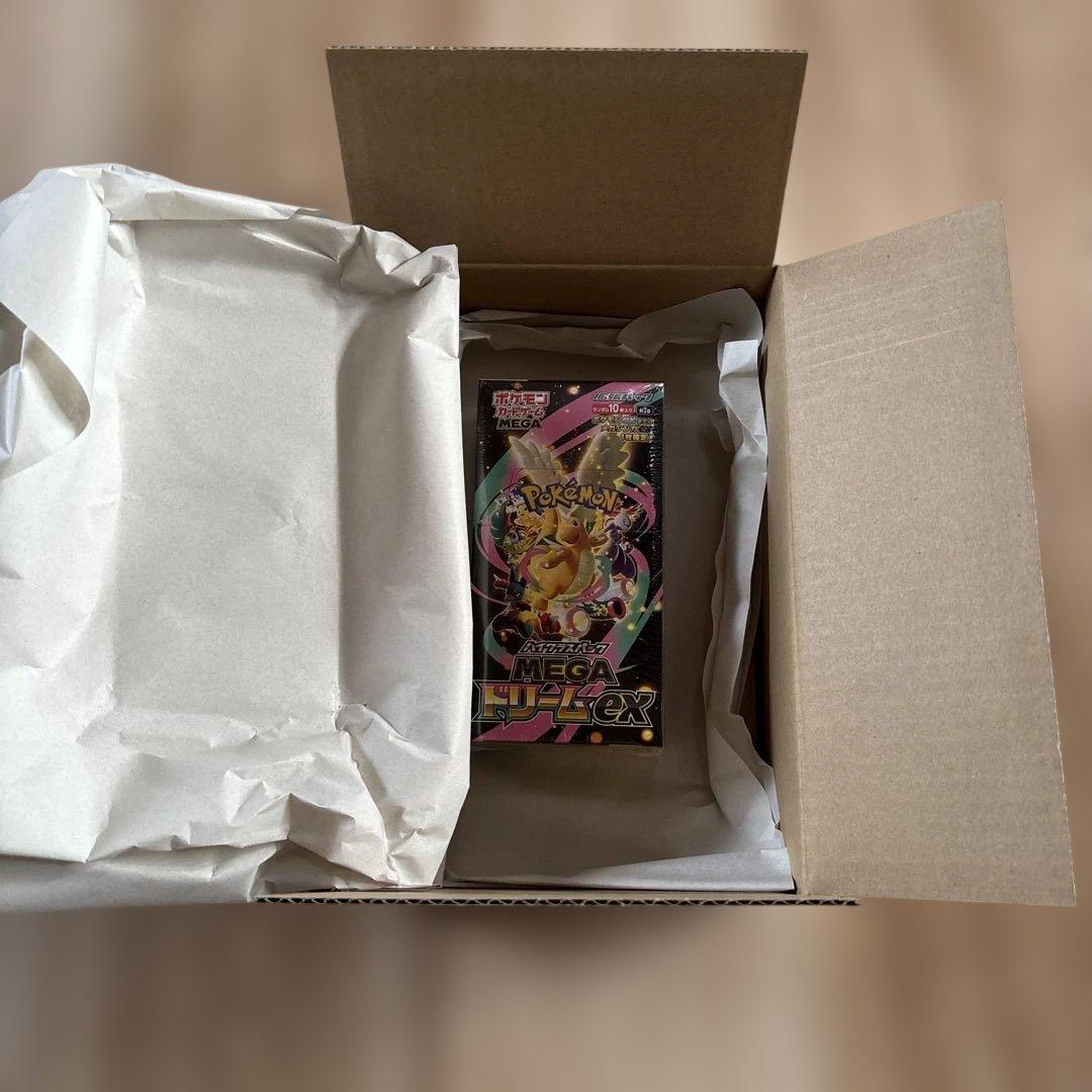 【新品未開封】 シュリンク付 ポケモンカード メガドリームex BOX